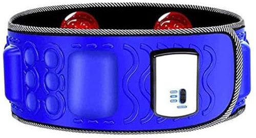 Elektrischer vibrierender Massagegürtel mit 5 Motoren & 20 Magneten für Taillenabnahme, Fettverbrennung, ideal für Gewichtsverlust & Körperstraffung