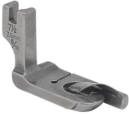 1pc Industrial Sewing Machine Rolled Hemming Presser Foot for Brother JUKI Single Needle Machines Accessories(8MM)