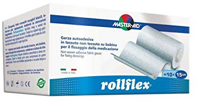 Pflaster Rollflex In Mullbinden 15X10 Cm