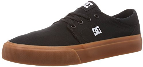 DC Shoes Trase Tx - Shoes For Men Zapatillas de Skateboard para Hombre, Black Gum, 44 EU