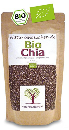 Bio Chia Samen in geprüfter Bio-Qualität (DE-ÖKO-022) (500g)