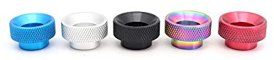 Qingtian-ceg 810 Puntas de Goteo para Goon Kennedy 24 RDA atomizador Tanque Boquilla Accesorios de Vape (5 Piezas),Sin Tabaco ni nicotina (Color : 5pcs Each One 2)