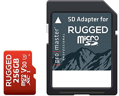 ProMaster Micro SDXC 256GB Rugged, Memory Card, (Model 5393)