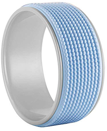 MIED Yoga Wheel Fitness Muskeltraining Flexibilität Pilates Workout-Ausbildungshilfe Dia 32Cmxw 13 cm Geeignet Für Alle Menschen,Blau