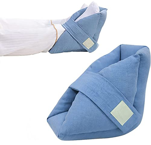 CHALKSEA Cuscini Per Tallone Antidecubito, 1 Paio Confortevole Cuscini Antidecubito Piedi Per Piedi Gonfi & Pazienti Costretti A Letto, Protezioni Del Tallone Per Alleviare La Pressione Del Piede