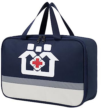 Mini Erste Hilfe Tasche Leer,Medikament Tasche Klein,Reiseapotheke Wasserdicht,Tragbar Medikamententasche,Leicht Medizinische Notfalltasche,Medizin Aufbewahrungstasche für Haus Reise Sport Camping