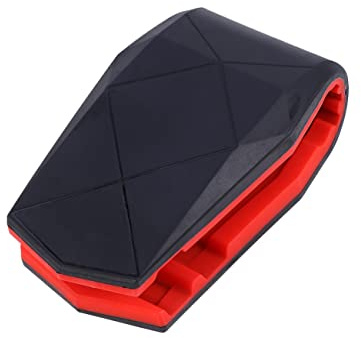 COLLBATH Soporte para Teléfono De Vehículo Clip Multifunción, Compacto y Práctico, Compatible Navegación, Color Rojo