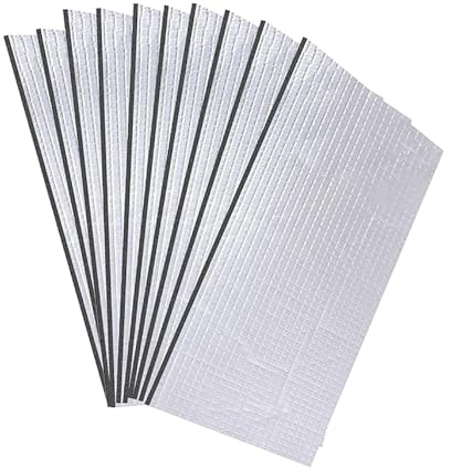 LUFEIS 15 Pcs Car Sound Deadening Mat, Automotive Sound Proofing Material, Sound Dampening Pads, Waterproof Sound Absorbing Mat, Shock Absorbing Sound Insulation Board for Car Trunk, Door, Floor, Roof