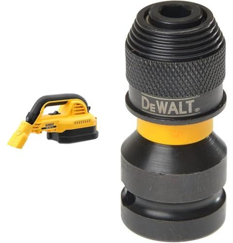 DEWALT DCV517N-XJ XR Handheld Vacuum, 18 V, Black/Yellow + Suitable Power Tool Accessory