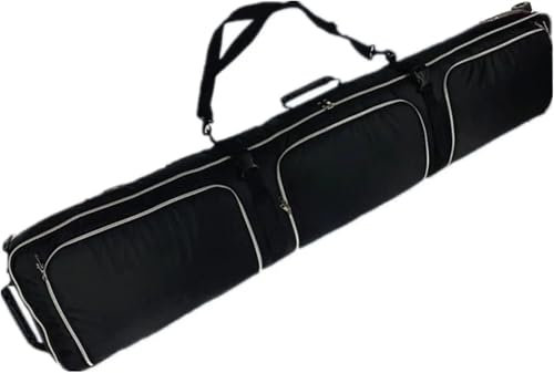 ZRHYRG Snowboard Bag Snowboardtasche mit Rädern, Reisetasche, einzelne Snowboardstiefel, Ski, Outdoor, Camping Ski Board Bag(166cm)