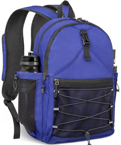 TEUEN Sac à Dos de Randonnée 30L, Sac à Dos Grande Capacité pour Homme Femme Léger et Respirant Sac de Sport Imperméable avec Bandes Réfléchissantes pour Sport Camping Escalade Voyage