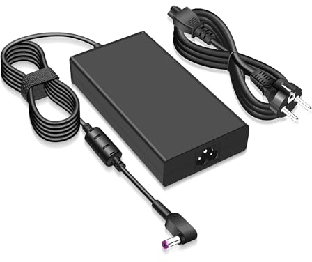 135W Chargeur Compatible avec Acer Nitro 5 7 AN515 AN517 N18C3 N18C4 AN515-43 AN515-51 AN515-52 AN515-53 AN515-54 AN517-51 Aspire 7 A715 VX15 VN7-792G Alimentation Adaptateur