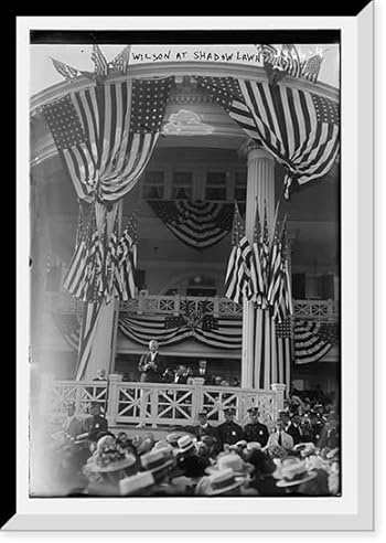 Historic Framed Print, Wilson at Shadow Lawn, 17-7/8 x 21-7/8