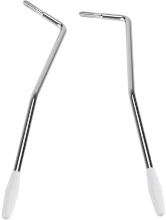 MUELODSIC 2stücke Metall Tremolo Arm Für Elektrische Gitarre Langebige Und Stilvolle Tremolo-bar Mit Verchromter Oberfläche Und Einzigartigem Design Passend Für Verschiedene
