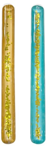 Glitzernde Aufblasbare Poolnudel | Glitzer Schwimmnudeln | Tragbare Starkem Auftrieb Planschbecken Nudeln | Outdoor Sommer Wasserspiel Schwimmstab für Kinder & Erwachsene