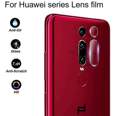 ZEDACA® Huawei Serie Linsenfolie,ultradünne High Definition Anti Kratzer 7.5h Telefon Kamera Objektiv temperierte Glasschutz Folie für Huawei P10 Plus/P20 pro/P20 Lite/Mate RS/Mate20/Mate20 Pro