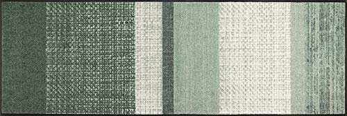 wash+dry Fußmatte, Lynna 60x180 cm, innen und außen, waschbar, Grün