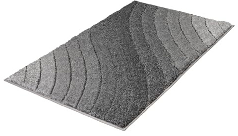 Kleine Wolke Badteppich Tender, 70x120 cm, Anthrazit