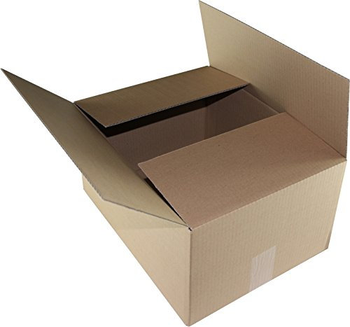 Kiste Box 500x400x400 mm Karton 1.04 C-welle Umzugskarton Box (25 St.)
