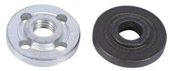 VOBOR Raccordi per smerigliatrice angolare, 1 paio di smerigliatrici angolari, ricambio per smerigliatrice angolare elettrica, parte di montaggio, flangia esterna interna, accessori Makita
