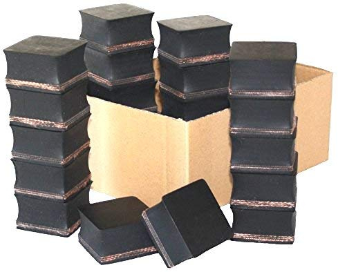 60x60x30mm (Karton mit 18 Stück) Gummi-Auflage Unterlage Wagen-Heber Hebebühne eckig Auto Set Unterstellbock Klotz Rangier-Wagenheber Puffer Reifen Reifenwechsel LKW Räder KFZ Tuning Zubehör