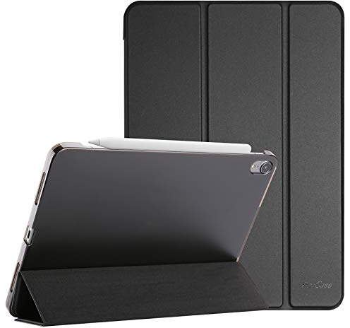 ProCase Hülle für iPad Air 11 Zoll (M3/M2 2025/2024),iPad Air 6/5/4 Gen 10,9 Zoll (2022/2020),Schutzhülle Smart Case Cover -Schwarz