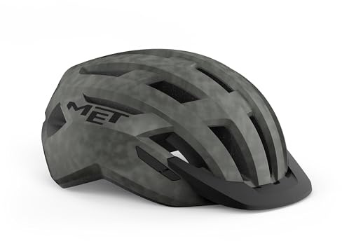 MET Helm, Erwachsene, Unisex, Titan, matt, L, Größe 58 – 61