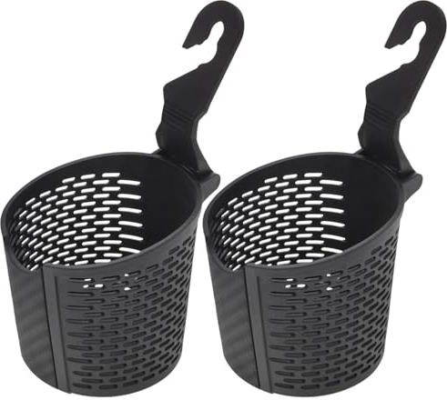 Cabilock 2 Uds Reposacabezas De Coche Asiento Trasero Organizador Portavasos Almacenamiento De Bebidas Bolsillo Colgante Soporte para Botella De Agua Bote De Basura para Coche Camión