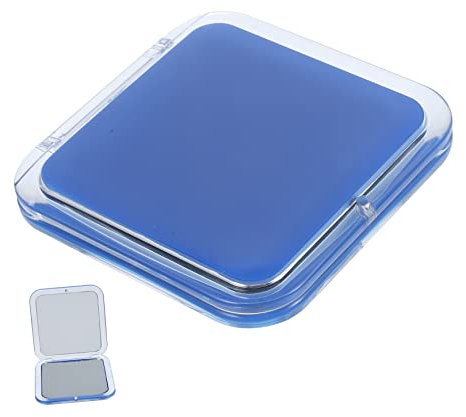 minkissy Kompakter Faltspiegel Facher Vergrößerung Mini Kosmetikspiegel Für Handtasche Doppelseitig Tragbar Für Make-up Und Unterwegs Und Praktischer Handspiegel