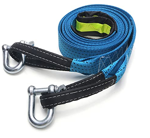 BomDog Abschleppseil, Abschleppgurt, Abschleppgurt, Abschleppgurt, Auto-Abschleppgurt, Racing-Auto-Windenseil, Nylon, 8 Tonnen/5M Length/One Size