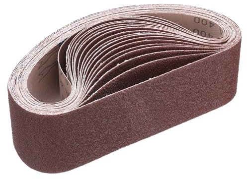 QUARKZMAN 18pz Nastri Abrasivi Ossido Alluminio Anelli Nastri Abrasivi
