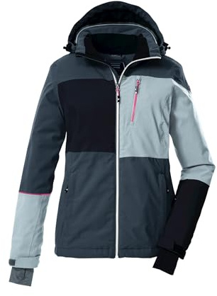 Killtec Damen Skijacke Funktionsjacke mit Kapuze und Schneefang KSW 437 WMN SKI Jckt