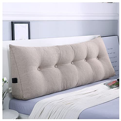 Reflux - Almohada de cuña con forma de triángulo, cojín de apoyo para la cabeza, posicionamiento y descanso para sofá y cama, funda extraíble, soporte para el cuello, 150 x 50 x 20 cm
