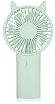 Mini Portable Fan, Usb Desktop Fan, Quiet And Efficient, Powered By Battery/usb, Suitable For Home And Office Use (Light Green)