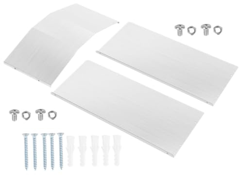 KOMBIUDA Protector Enchufe Exterior Resistente la de Enchufe Eléctrica de Aluminio para Pared para Protección Segura de Exteriores