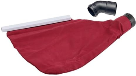 Serenophile Lot de 2 sacs à poussière pour ponceuse à bande, kit de housse anti-poussière compatible avec 9403 9401, tuyau coudé en tissu et plastique, lot de 2 pièces de rechange