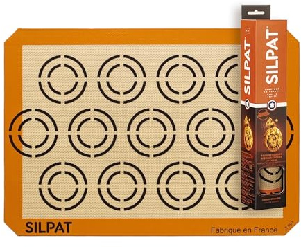 Silpat The Original Perfect Cookie Antihaft-Silikon-Backmatte, 29 x 41 cm