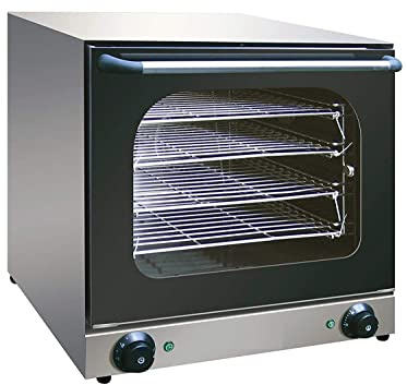 L2G - Four Électrique - Four à Convection Professionnel - 4 Niveaux - Porte Double Vitrage - Cavité Émaillée