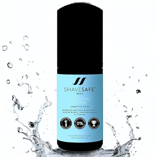 ShaveSafe Men's Sensitive Shaving Foam (100 ml)