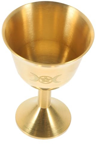 Garneck 3 Pezzi Tazza Da Vino in Rame Multifunzione Tazza Sacra Da Tavolo Per Offerte Buddista