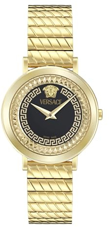 Versace Damen Analog Quarz Armbanduhr Delphinus