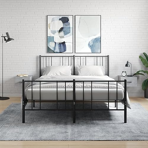 QZZCED Table de chevet flottante en bois contreplaqué avec grand rangement et fonction présentoir pour décoration murale, structure stable et résistante à l'humidité