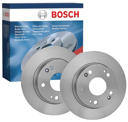 Bosch BD1284 Discos de freno, certificación ECE-R90, 1 juego de 2 discos
