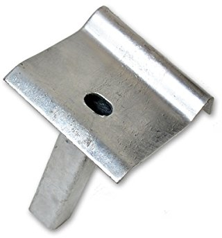 Zaun-Nagel Auflaufbock, Anschlag, Auflaufplatte, Torfeststeller - feuerverzinkt