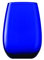 Verres à Eau Elements Bleu Cobalt Set de 6 – 465 ml Verres Hauts Polyvalents en Cristal Sans Plomb – Pour Eau, Jus & Cocktails – Résistants au Choc et au Lave-Vaisselle – Fabriqués en Allemagne