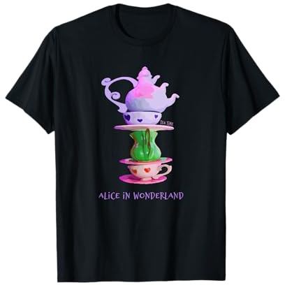Tea Time – Alice au pays des merveilles – Tasse à thé empilable T-Shirt