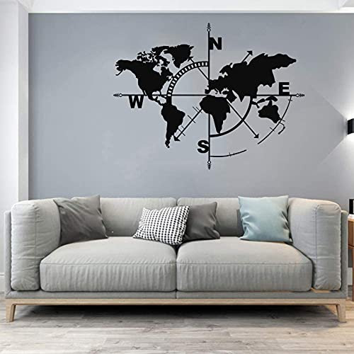 Exquisite Wandskulptur, Kunstdekoration, Metall, Weltkarte, Wanddekoration, 3D-Weltkarte, Wandsilhouette, Metallwanddekoration, Heimbüro, Dekoration, Schlafzimmer, Wohnzimmer, Dekoration, Skulptur, 7