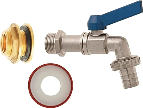 Geka Connection kit for rainwater barrel IG 1/2 in. nominal size mm 13 external thread 3/4 in. nominal size 1/2 in. 1 piece
