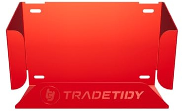 Glove Box Holder Steel Wall Mount Van Dispenser – TradeTidy Red