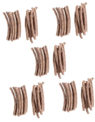ibasenice 100pcs Cord Hiking Camping Flammable Cord Fire Starters Rope Lighter for Adventurers Camping Fire Starter Rope Wick